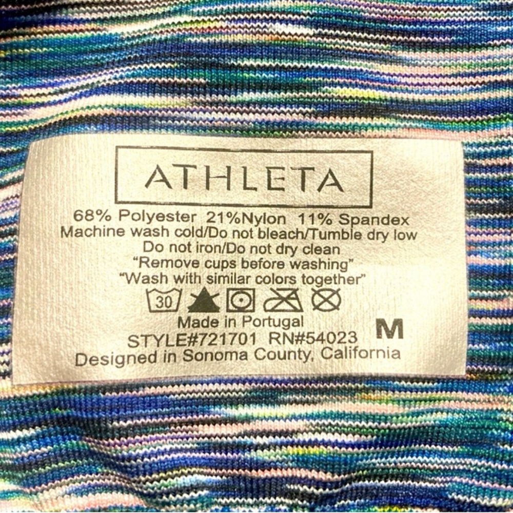 2 Athleta Sports Crop Tops - M - Picture 5 of 5